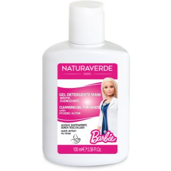 Barbie cleansing gel for hands gel pentru curățarea mâinilor pentru copii