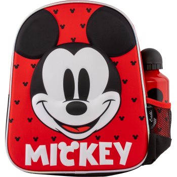 Disney mickey backpack and bottle set cadou