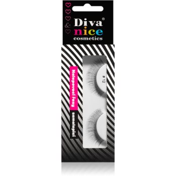 Diva & Nice Cosmetics Accessories Lashes gene false din par natural