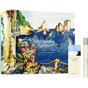 Dolce & gabbana light blue set cadou pentru femei