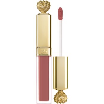 Dolce&Gabbana Flawless Everkiss Liquid Lip ruj lichid mat, cu textură lejeră