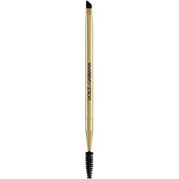 Dolce&Gabbana Brow & Liner Beauty Brush perie de sprâncene cu două capete