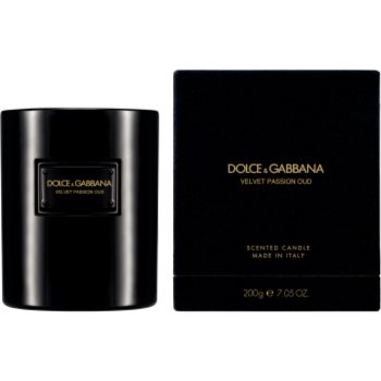 Dolce&Gabbana Velvet Passion Oud Scented Candle aроматична свічка 200 мл