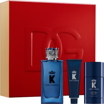 Dolce&Gabbana K by Dolce&Gabbana EDP Trio Gift Set set cadou pentru bărbați (DOGKNGM_CSET90)