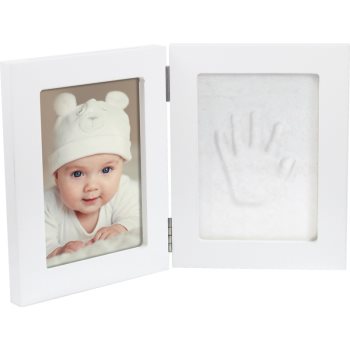 Dooky Luxury Memory Box Double Frame Handprint set de mulaj pentru amprentele bebelușului