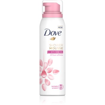 Dove Rose Oil spuma pentru dus 3 in 1