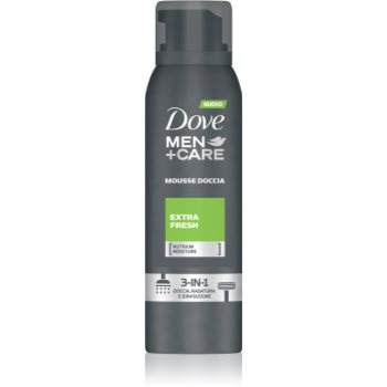 Dove Men+Care Extra Fresh spumă pentru duș 3 in 1