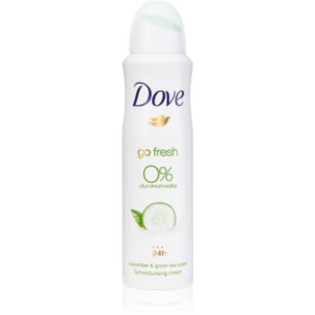 Dove Go Fresh Cucumber & Green Tea deodorant fara alcool sau particule de aluminiu 24 de ore