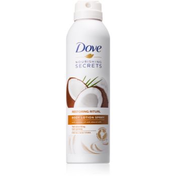 Dove Nourishing Secrets Restoring Ritual spray lotiune de corp Dove imagine noua