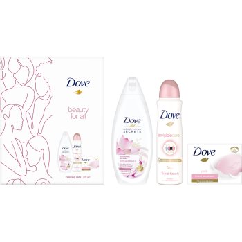 Dove beauty for all set cadou (pentru piele neteda si delicata)