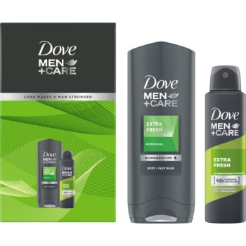 Dove Men+Care Extra Fresh set cadou (corp si fata) Dove Bărbați