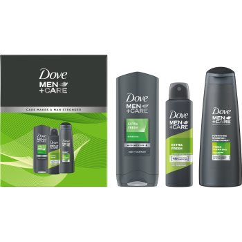 Dove men+care extra fresh set cadou (pentru corp si par) pentru bărbați