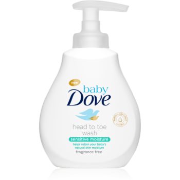 Dove Baby Sensitive Moisture gel de curățare pentru corp si par Dove imagine