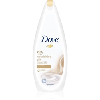 Dove Silk Glow gel de dus hranitor pentru piele neteda si delicata