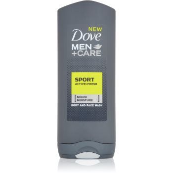 Dove Men+Care Active + Fresh gel de duș corp si fata Dove imagine noua