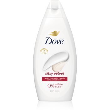 Dove Silky Velvet gel de duș