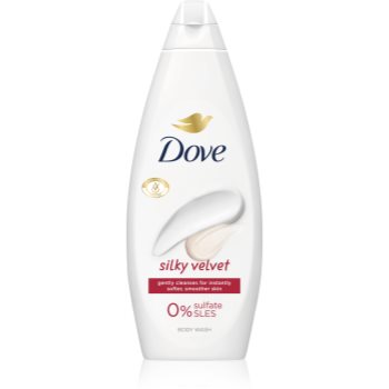 Dove Silky Velvet gel de duș maxi