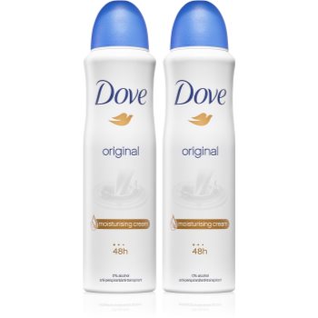 Dove original spray anti-perspirant 2 x 150 ml (ambalaj economic)