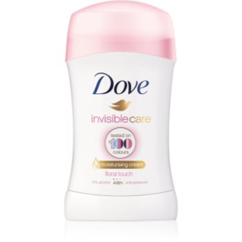 Dove Invisible Care Floral Touch deodorant solid împotriva petelor albe fara alcool