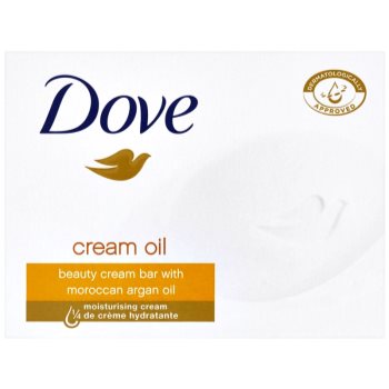 Dove Cream Oil săpun solid cu ulei de argan imagine 2021 notino.ro