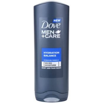 Dove Men+Care Hydration Balance gel de dus pentru corp si par pentru barbati Dove