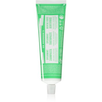 Dr. bronner’s spearmint pastă de dinți fără fluor