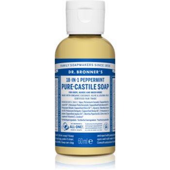 Dr. Bronner’s Peppermint săpun lichid universal