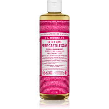 Dr. Bronner’s Rose săpun lichid universal