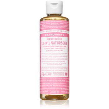 Dr. Bronner’s Cherry Blossom 18-in-1 Liquid Soap săpun lichid universal