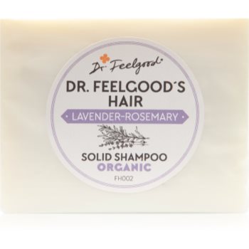 Dr. Feelgood Lavender & Rosemary șampon organic solid Dr. Feelgood Cosmetice și accesorii