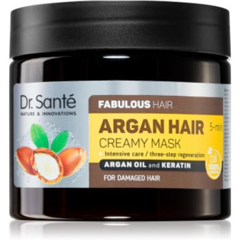 Dr. Santé Argan masca sub forma de crema pentru par deteriorat