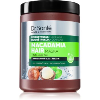 Dr. Santé Macadamia masca sub forma de crema pentru par deteriorat