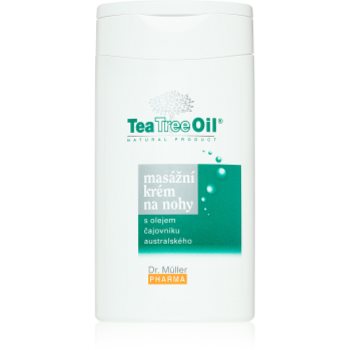 Dr. müller tea tree oil foot massage cream crema pentru masaj pentru picioare