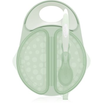Dr. Brown's Travel bowl with spoon castron calatorii Veselă pentru copii, Dr. Brown's Travel bowl with spoon castron calatorii - Sellmag.ro