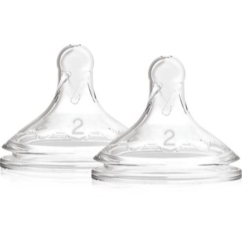 Dr. Brown's Options+ Wide-Neck Level 2 присоска для пляшки 3 m+ 2 кс