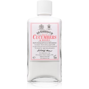 D.R. Harris Milk of Cucumber and Roses Lapte demachiant hranitor