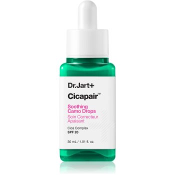 Dr. Jart+ Cicapair™ Soothing Camo Drops fluid nuanțator cu textura ușoară și SPF 20