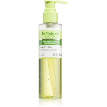 Dr. Melaxin Cactox Pore Relief Scrub Cleansing Oil глибоко очищаюча олійка від чорних цяток 140 мл