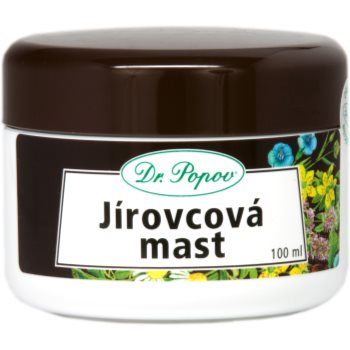 Dr. Popov Herbal ointments Horse chestnut unguent pentru alinarea durerilor și a înțepenirii articulațiilor