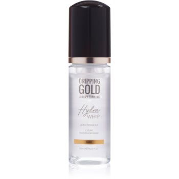 Dripping Gold Luxury Tanning Hydra Whip spumă transparentă autobronzantă corp si fata