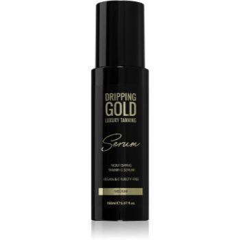 Dripping Gold Luxury Tanning Serum produs bronzare corp si fata