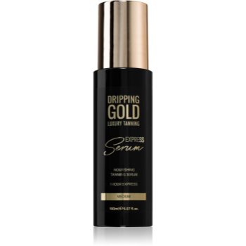 Dripping Gold Express Tanning Serum produs bronzare pentru corp