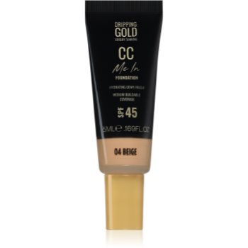 Dripping Gold CC Me In Mini Trial make-up cu textura usoara SPF 45 Fond de ten, Dripping Gold CC Me In Mini Trial make-up cu textura usoara SPF 45 - Sellmag.ro