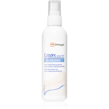 Dr Konrad Cutozinc Spray 10% spray calmant pentru piele sensibila si iritata