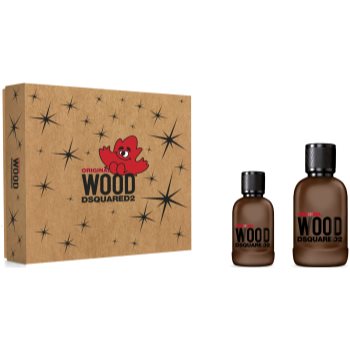 Dsquared2 original wood set cadou ii. pentru bărbați