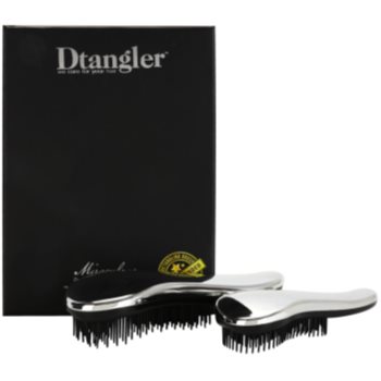 Dtangler Miraculous set Silver (pentru par usor de pieptanat)