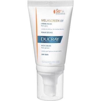 Ducray Melascreen crema solara pentru tratarea petelor pigmentare SPF 50+ Ducray