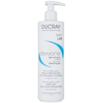 Ducray Dexyane gel de curatare pentru fata pentru piele uscata spre atopica