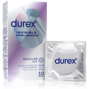 Durex Invisible Extra Lubricated prezervative