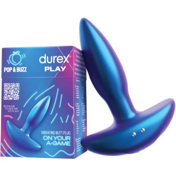 Durex Play Pop & Buzz dop anal vibrator